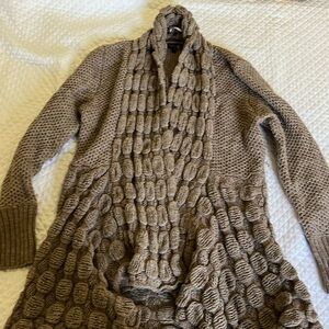 EUC Michelle Nicole Long Beige Sweater